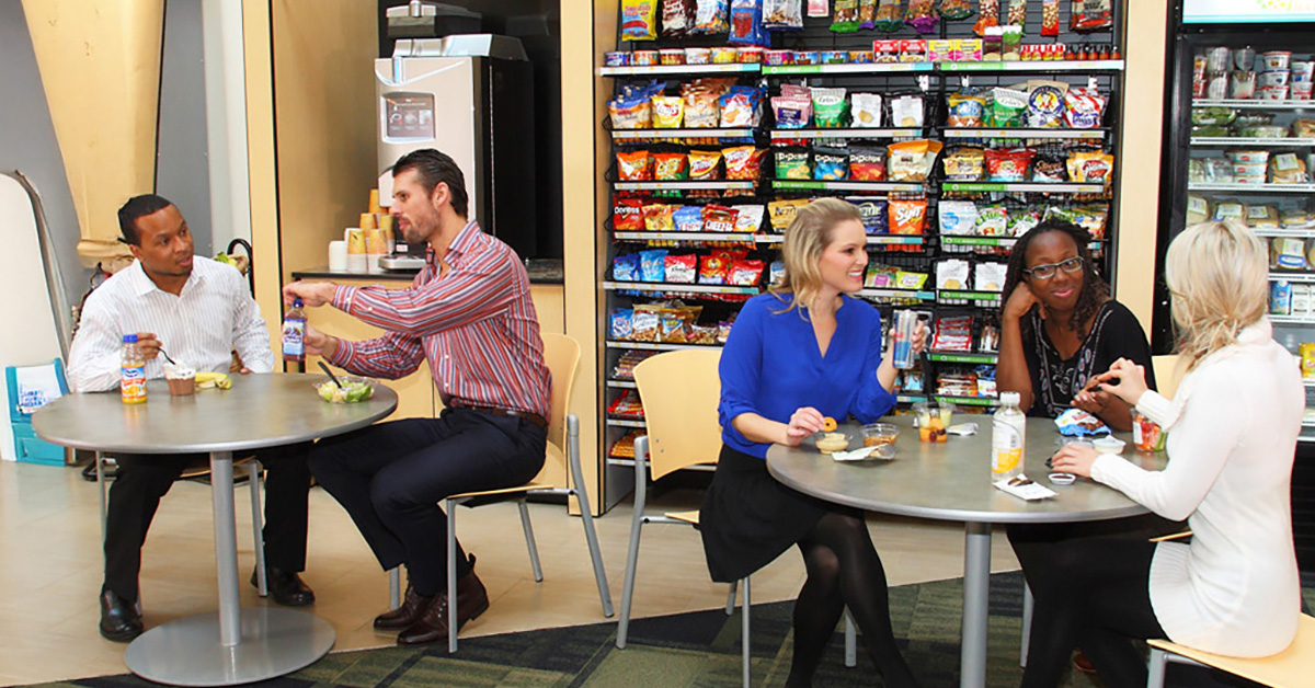 micro markets breakroom | Coastal Refreshments | California