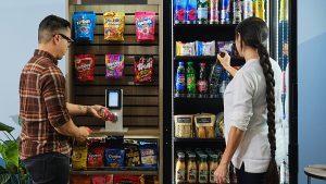 micro market office breakroom | Coastal Refreshments | California